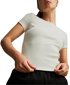 Women's Classics Ribbed Slim T-Shirt