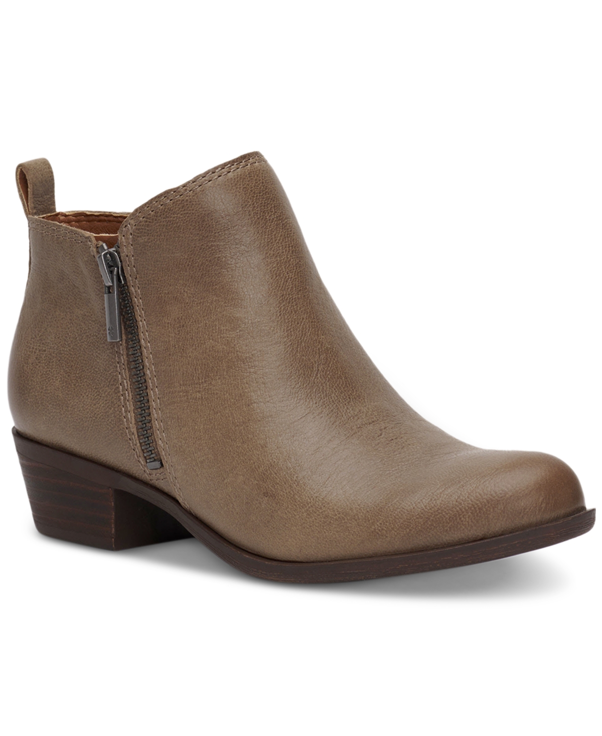 Women's Basel Ankle Booties - Dune Leather