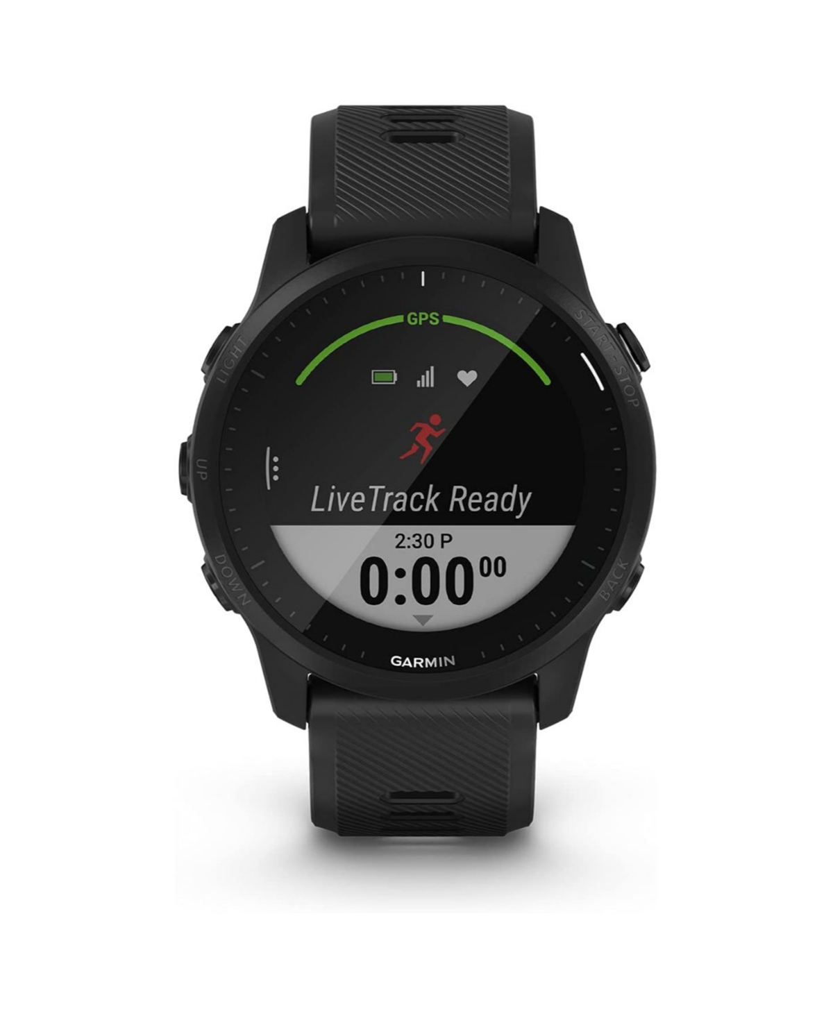 Garmin Unisex Forerunner 945 Long- Term Evolution Black Fiber- Reinforced Polymer Band Watch, 35mm
