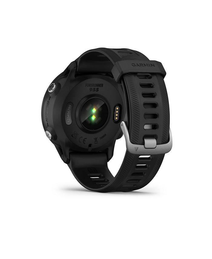 Garmin Unisex Forerunner 955 Black Fiber Reinforced Polymer Band