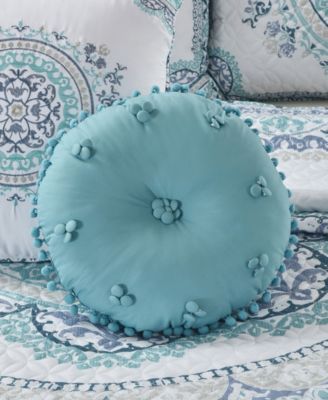 Royal Court Afton Decorative Pillow, 12" Round