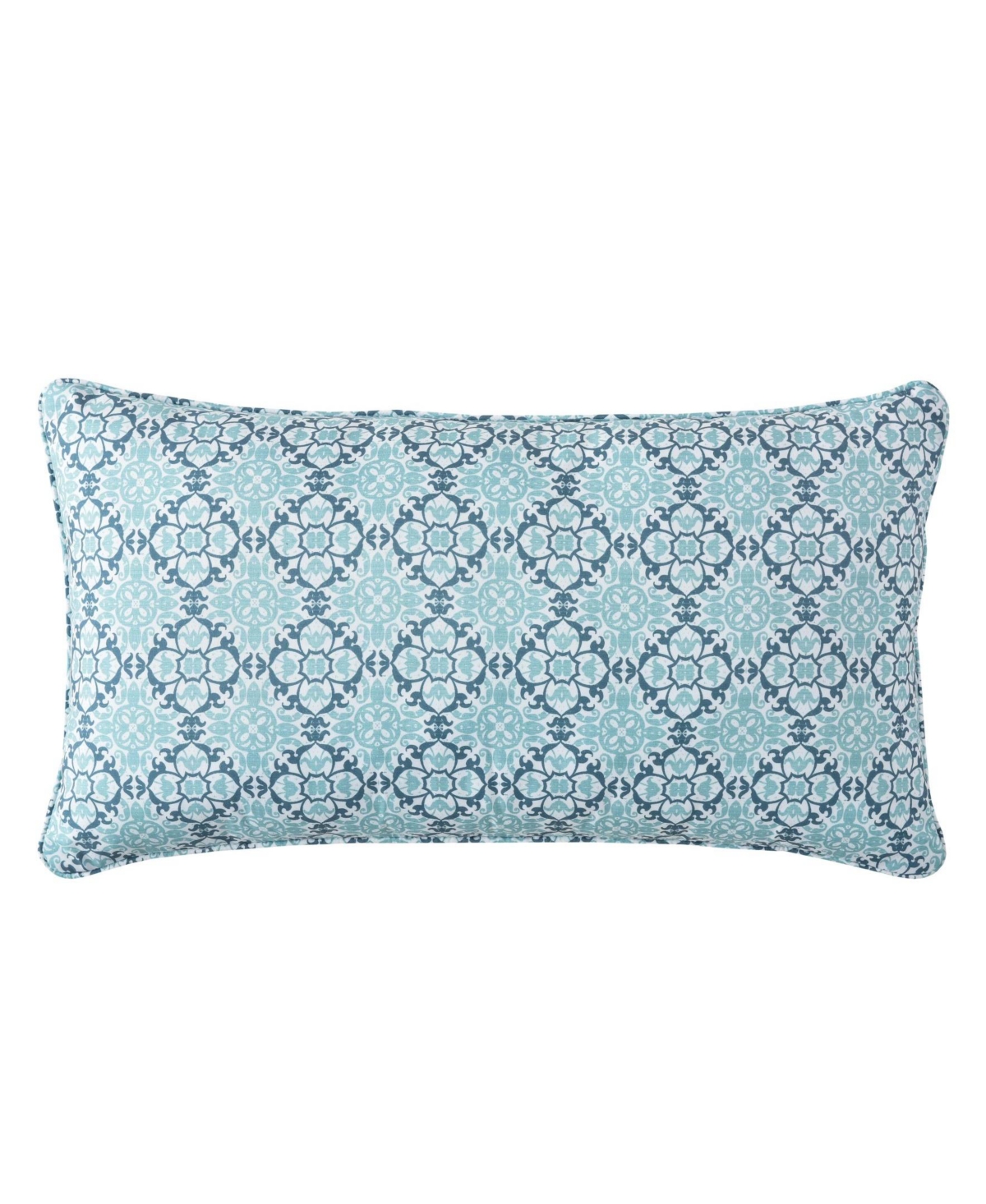 Shop Royal Court Closeout!  Afton Decorative Pillow, 13" X 24" In Blue