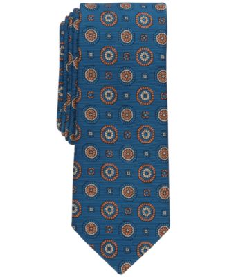 Bar III - Men's Pinewald Medallion Skinny Tie