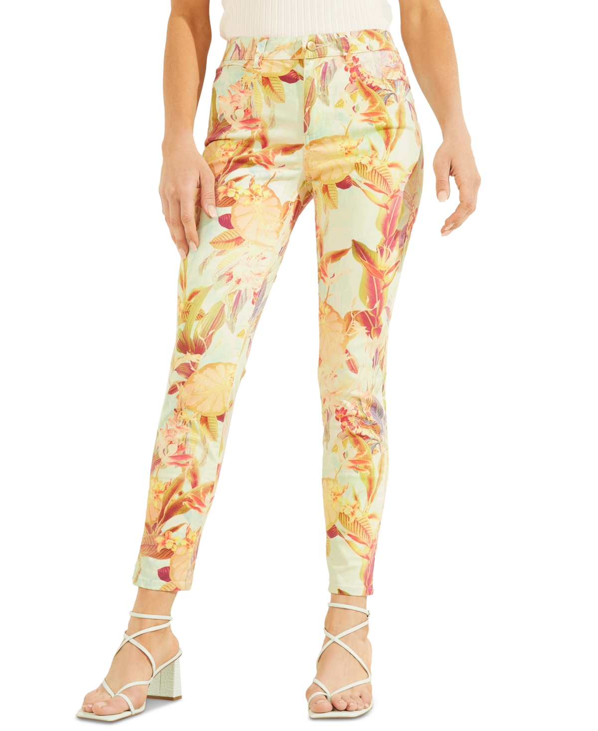  Guess Women's 1981 Printed Skinny Jeans
