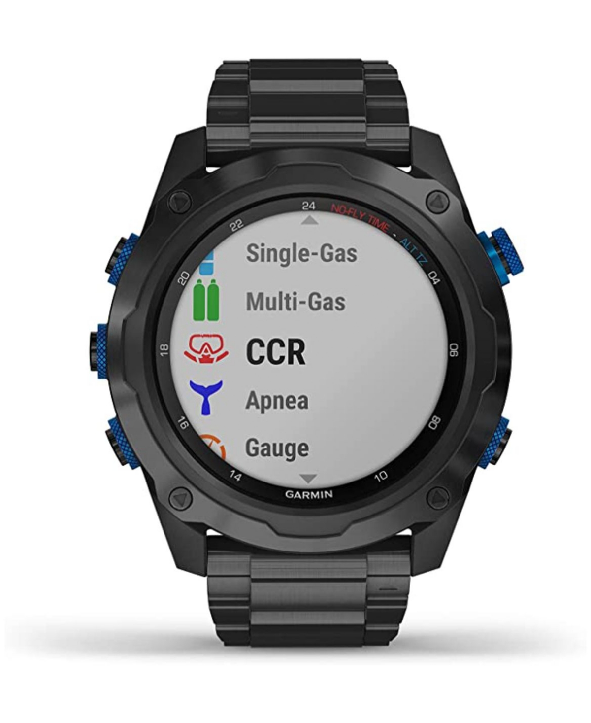 Unisex Descent Mk2i/t1 Carbon Gray Diamond-like Carbon (Dlc) Coated Titanium Band Watch, 35mm - Carbon Gray
