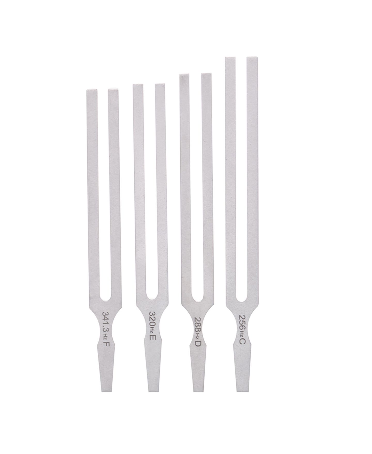 Детские игрушки Supertek Aluminum Tuning Forks with Hammer, 9-Piece Set, Ages 8+ — фото 6
