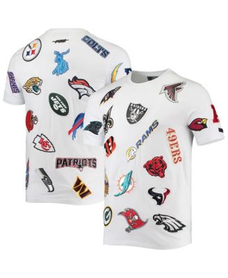 Men's White Nfl League Wordmark T-shirt