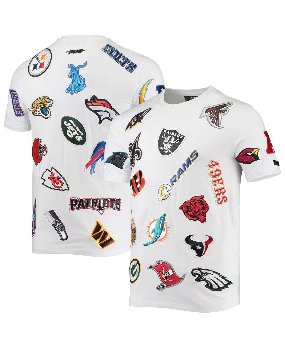 Pro Standard White Nfl League Wordmark T-shirt In White