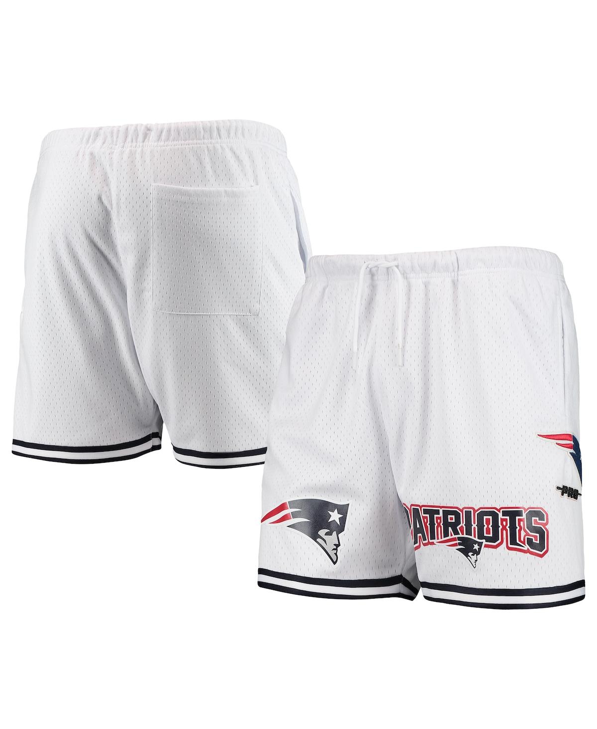 Pro Standard White New England Patriots Mesh Shorts In White