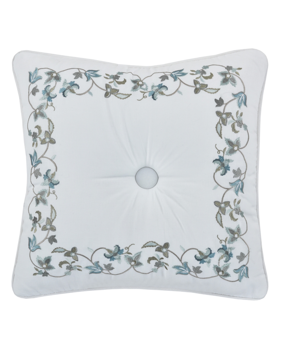 Shop J Queen New York Rosanna Decorative Pillow, 18" X 18" In Teal