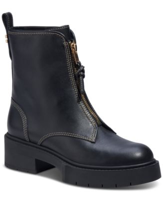 COACH Women's Liza Zip Lug Sole Booties - Macy's
