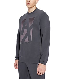 Men's Metallic Large Logo Sweater