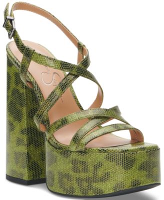 Jessica Simpson - Women's Salih Block-Heel Platform Sandals