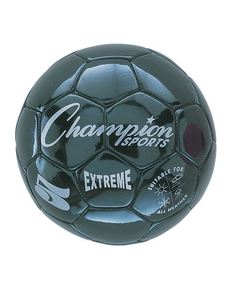 Детский мяч Champion Sports Extreme Soccer Ball, цвет: Чёрный