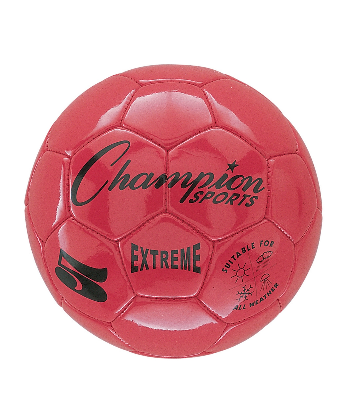 Champion Sports Extreme Soccer Ball In Red