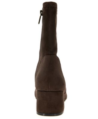 Women's  Road Stretch Block Heel Booties