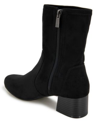 Women's  Road Stretch Block Heel Booties
