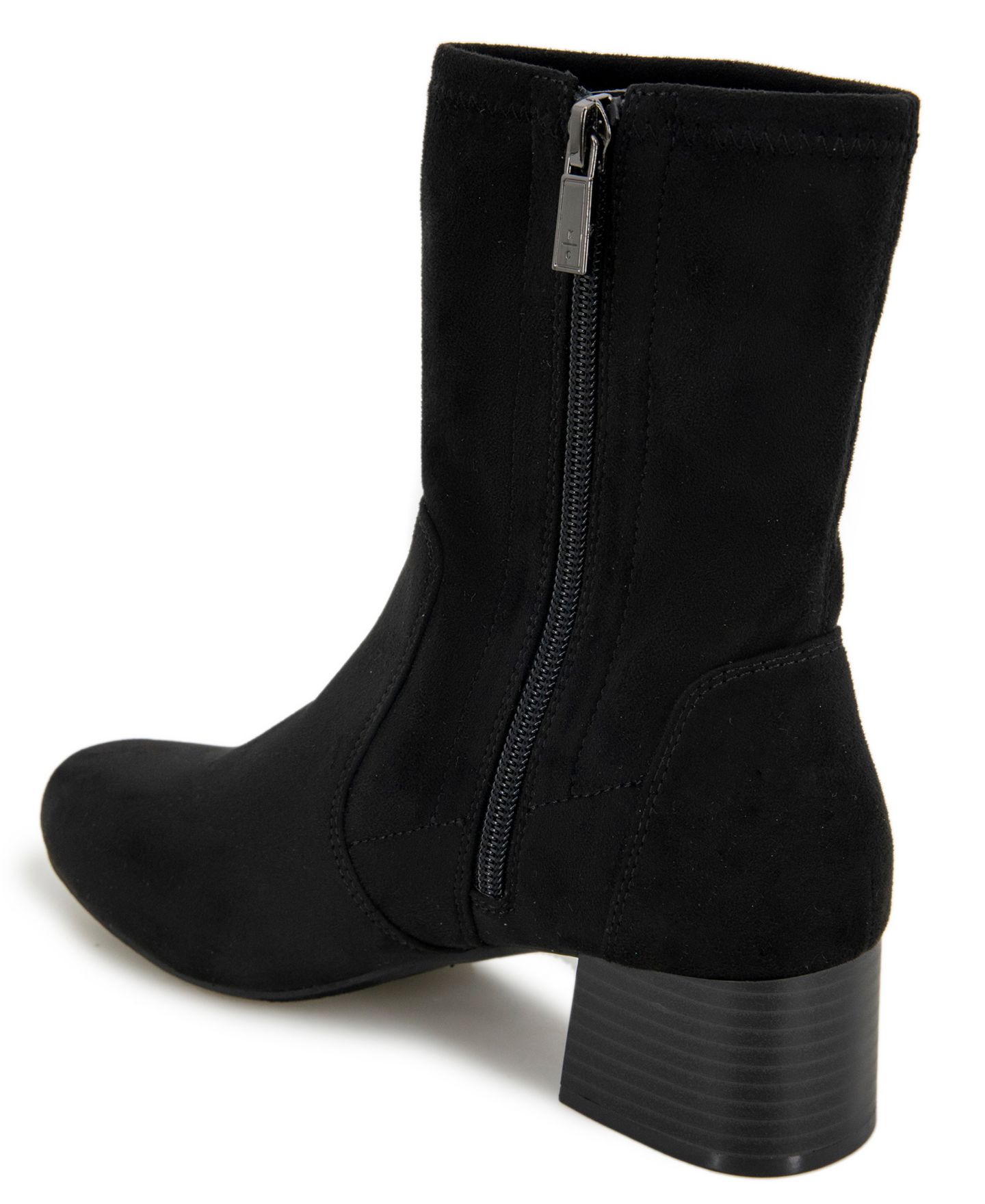 Женские ботильоны Kenneth Cole Reaction Road на блочном каблуке, стрейч, цвет: Чёрный — фото 6