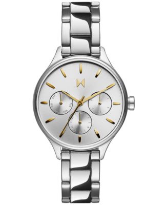 MVMT - Women's Chronograph Reina Stainless Steel Bracelet Watch 34mm