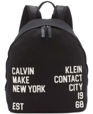 Calvin Klein Landon Canvas Zip Around Backpack Macy s