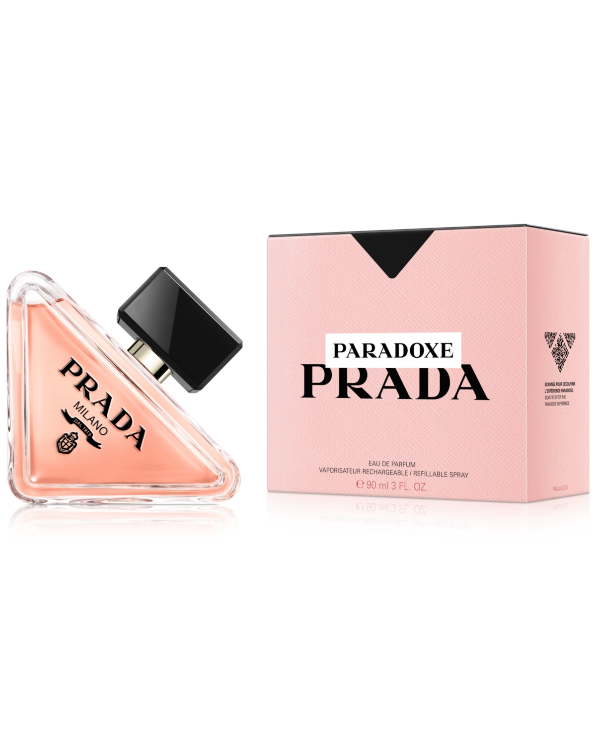 Shop Prada Paradoxe Eau De Parfum Spray, 3 Oz. In No Color