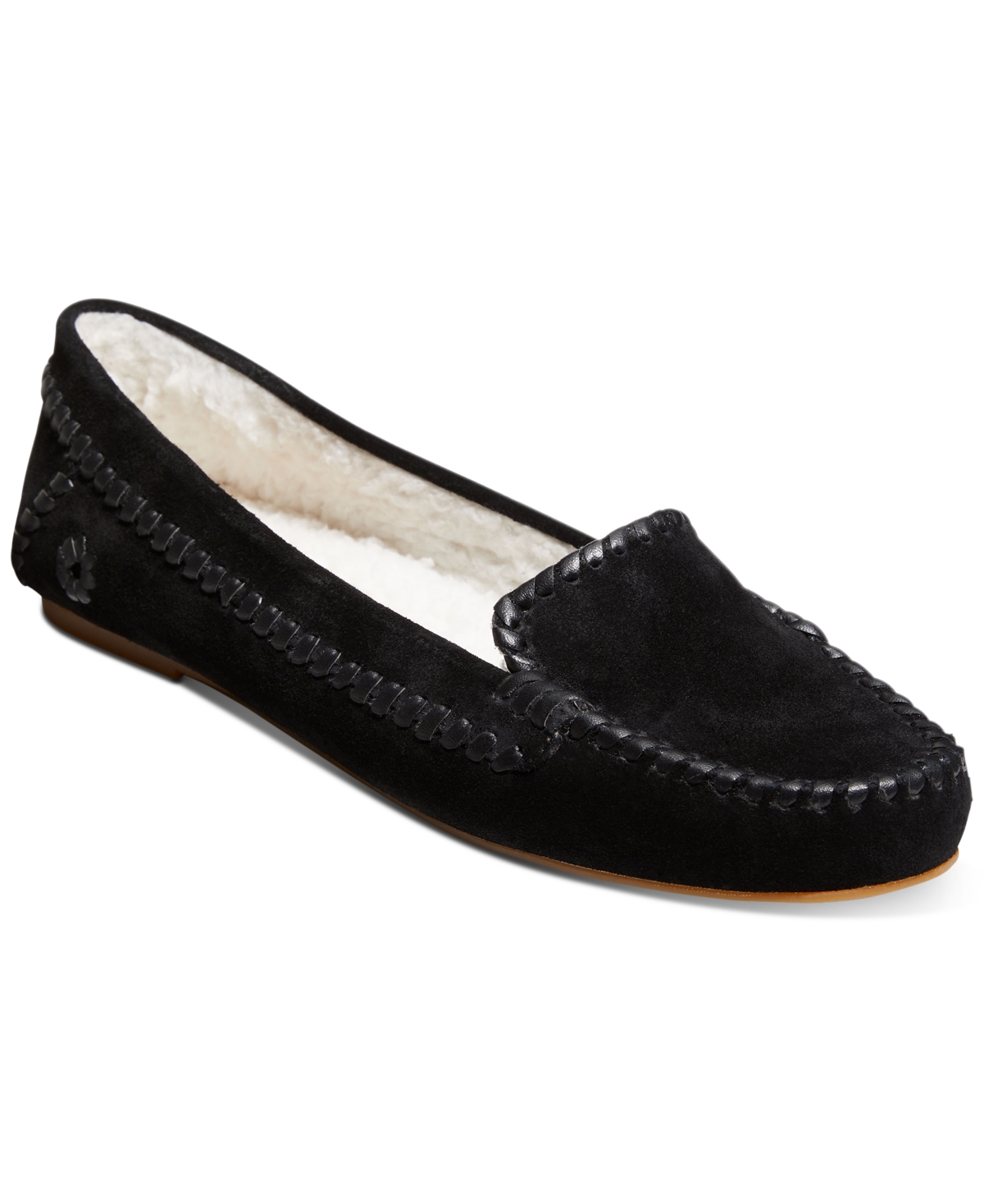 Women's Millie Moccasin Slippers - Black