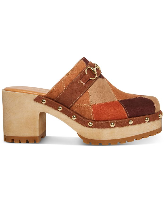 Madden Girl Women's Singrid Patchwork Platform Clogs Macy's