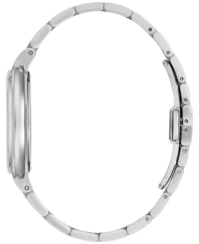 Bulova Women's Rubaiyat Stainless Steel Bracelet Watch 40mm - Macy's
