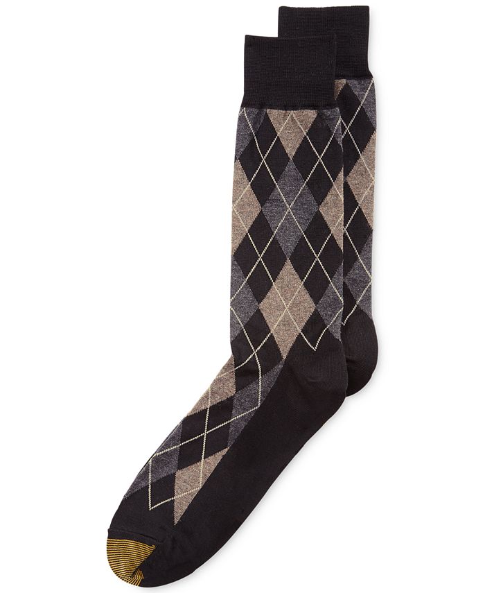 Gold Toe Men's Socks, Village Argyle Single Pack Macy's