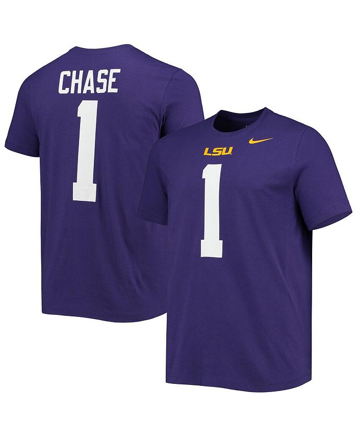 LSU Tigers Ja'Marr Chase White College Football Men's Game Jersey