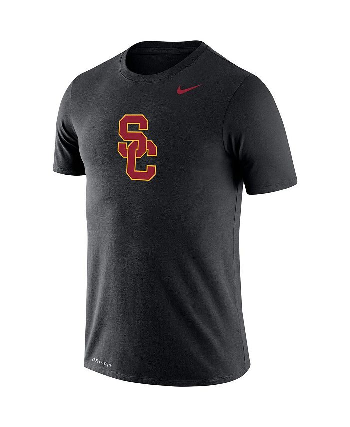 Nike Men's Black USC Trojans School Logo Legend Performance T-shirt ...