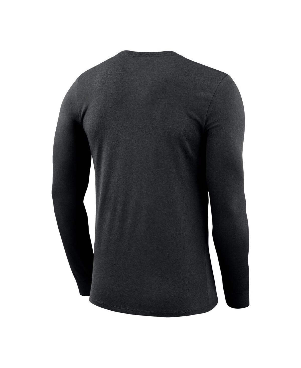 Men's NikeStanford Cardinal School Logo Legend Performance Long Sleeve T-shirt - Black