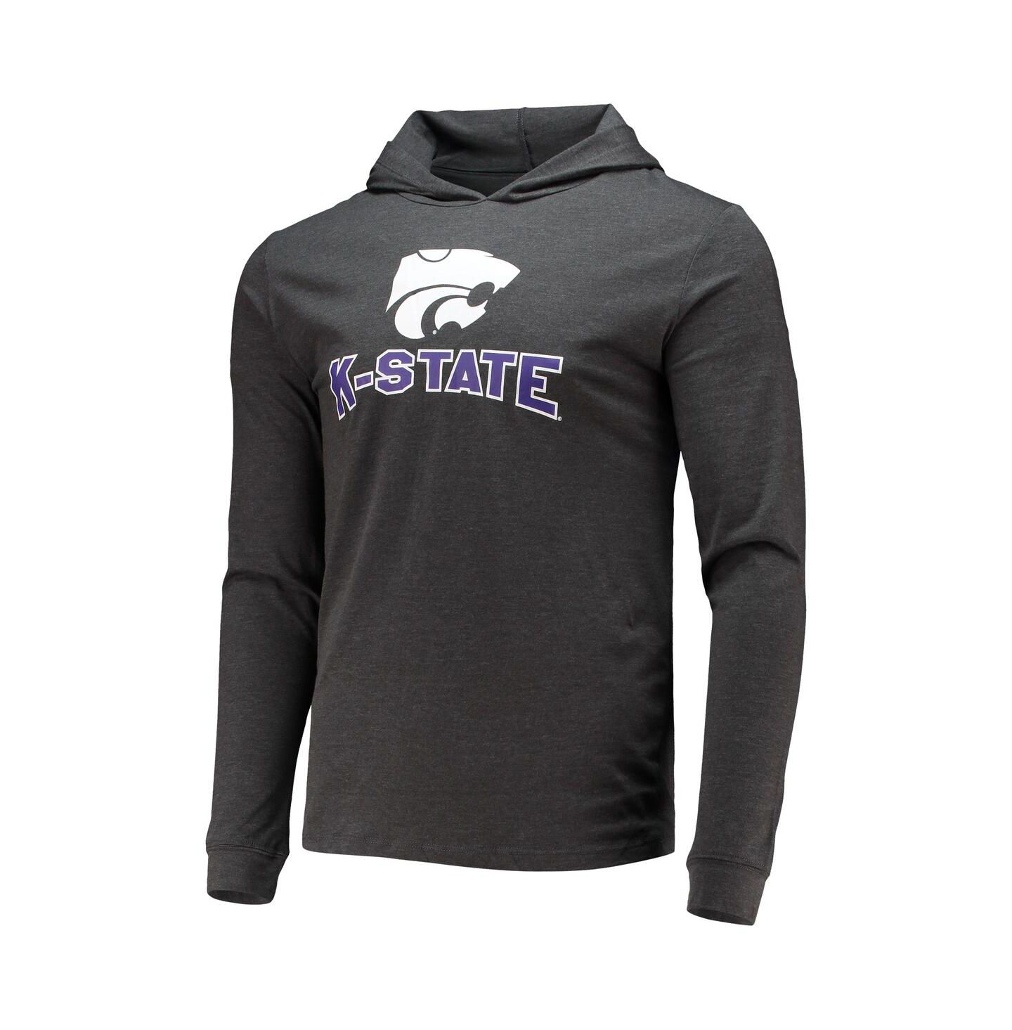 Мужской комплект Concepts Sport Kansas State Wildcats Meter, Purple/Charcoal — фото 3