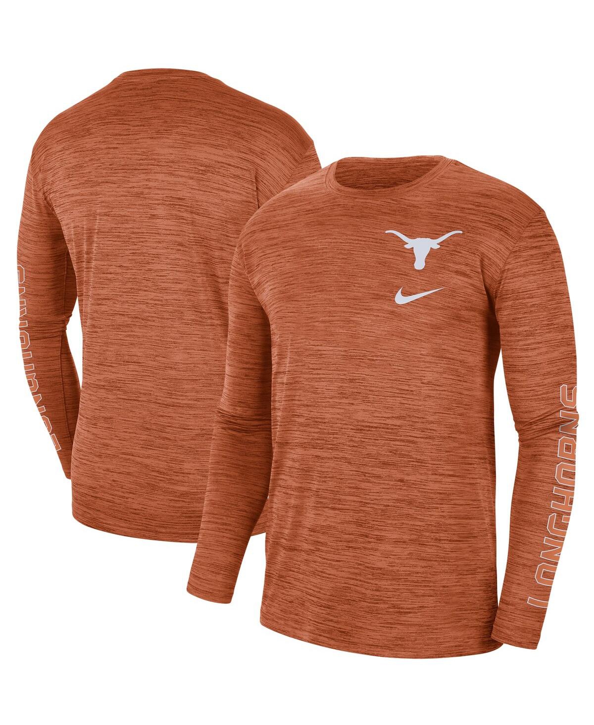 Men's Nike Texas Orange Texas Longhorns Velocity Legend Team Performance Long Sleeve T-shirt