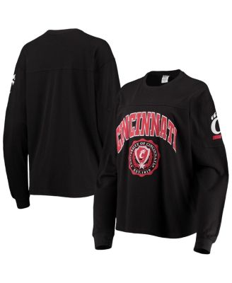 Women's Black Cincinnati Bearcats Edith Long Sleeve T-shirt
