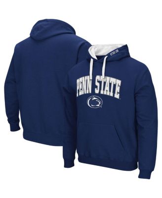 Men's Navy Penn State Nittany Lions Big and Tall Arch & Logo 2.0 Pullover Hoodie