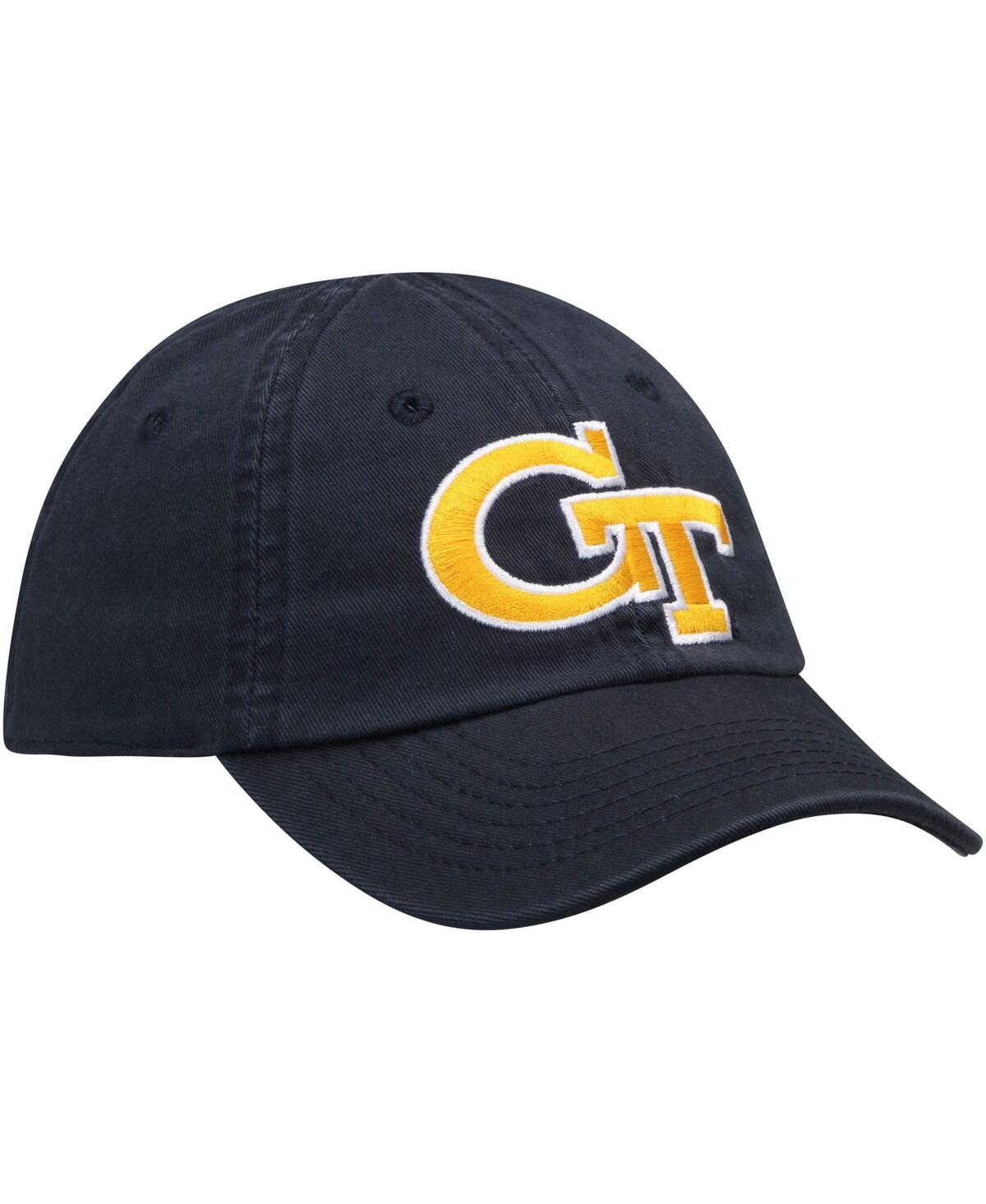 Shop Top Of The World Infant Boys And Girls  Navy Georgia Tech Yellow Jackets Mini Me Adjustable Hat
