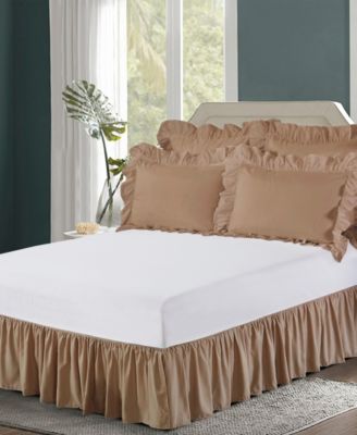 Bed Maker's - Magic Skirt Ruffled Queen Bed Skirt