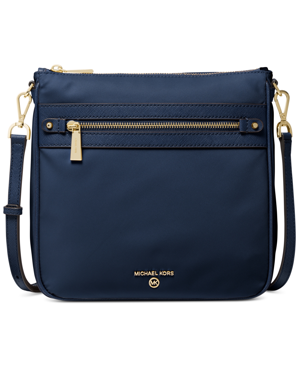 Michael Michael Kors Jet Set Charm North South Nylon Crossbody - Navy