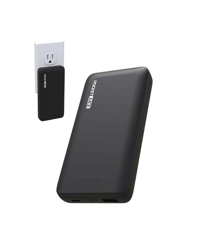 Tzumi Pocket Juice Endurance AC 5K mAh Portable Power Bank and Charger