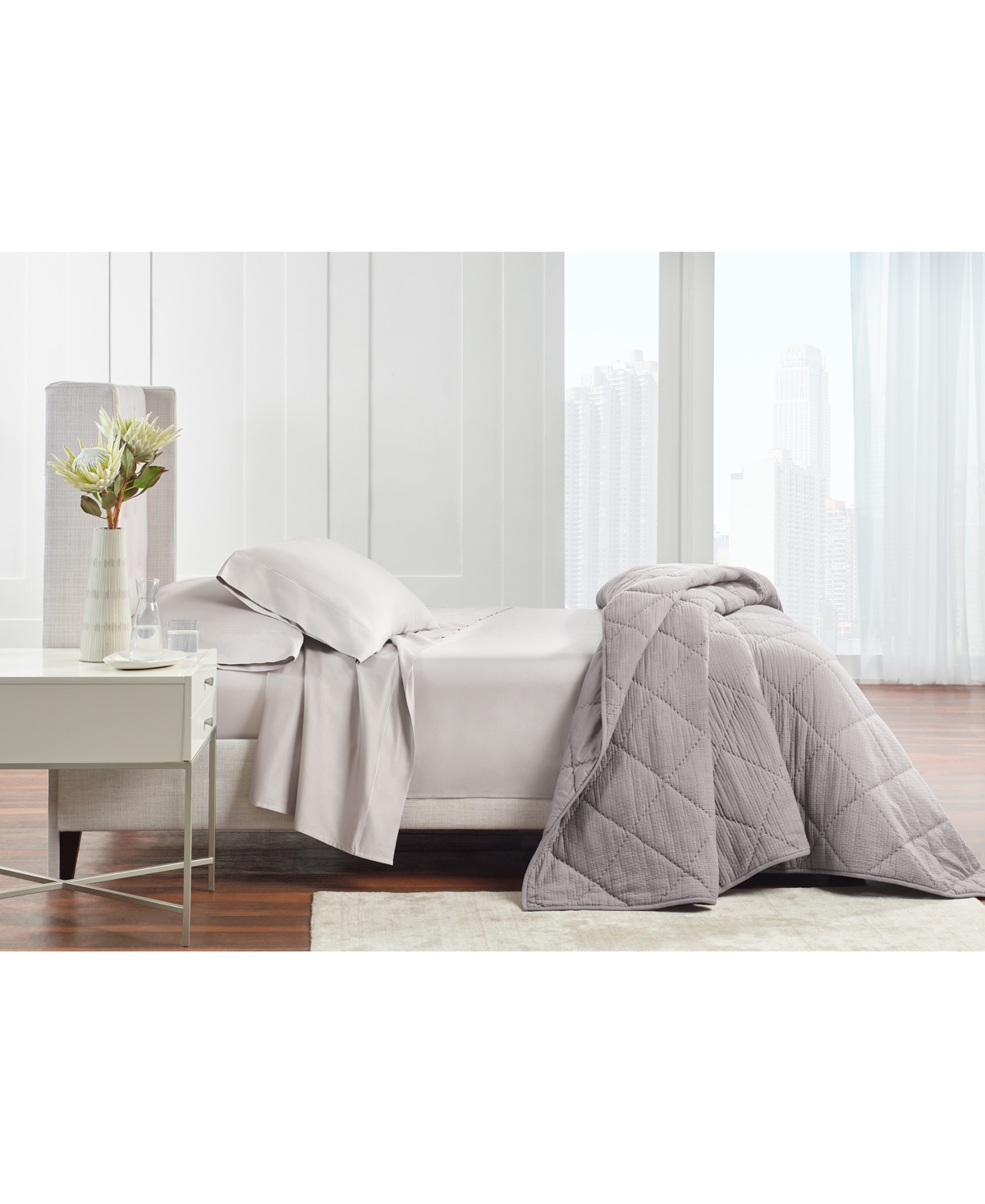 Hotel Collection 525 Thread Count Egyptian Cotton 3-Pc. Set, Xl, Exclusively at Macy's