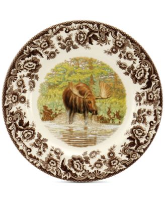 Spode - Woodland Maejstic Moose Salad Plate