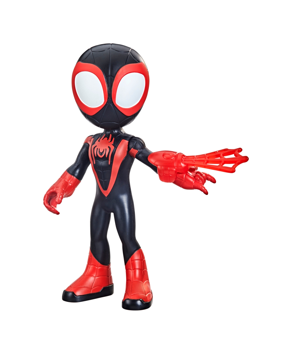 Spidey And His Amazing Friends Kids' Supersized Miles Morales, Spider Man Action Figure In No Color