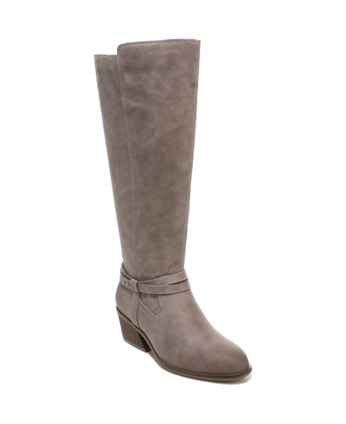 Women's Liberate Wide Calf High Shaft Boots - Taupe Fabric