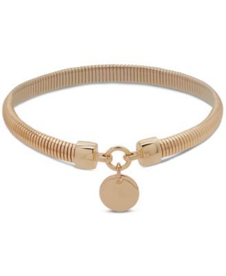 Anne Klein - Gold-Tone Omega Stretch Bracelet