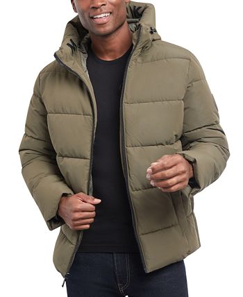 Michael Kors Men's Quilted Hooded Puffer Jacket & Reviews - Coats & Jackets  - Men - Macy's