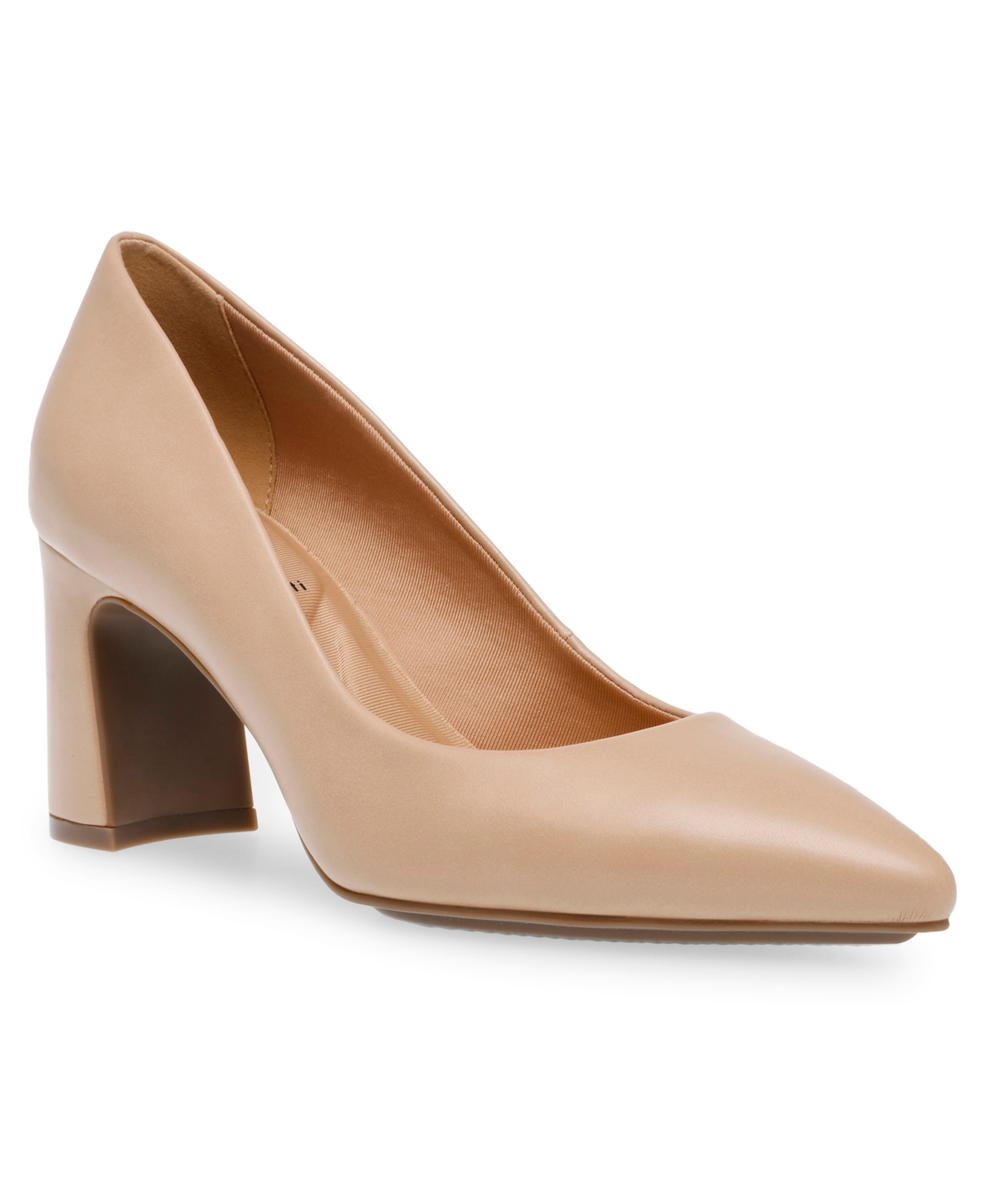 Women's Banks Pointed Toe Pumps - Nude