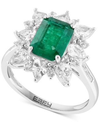 EFFY Collection - Multi-Gemstone (3-3/8 ct. t.w.) Ring in 14k White Gold