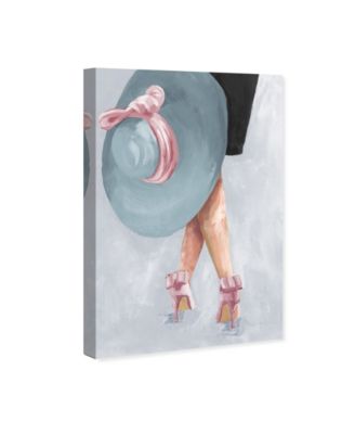 Oliver Gal On My Way Pastel Canvas Art Collection