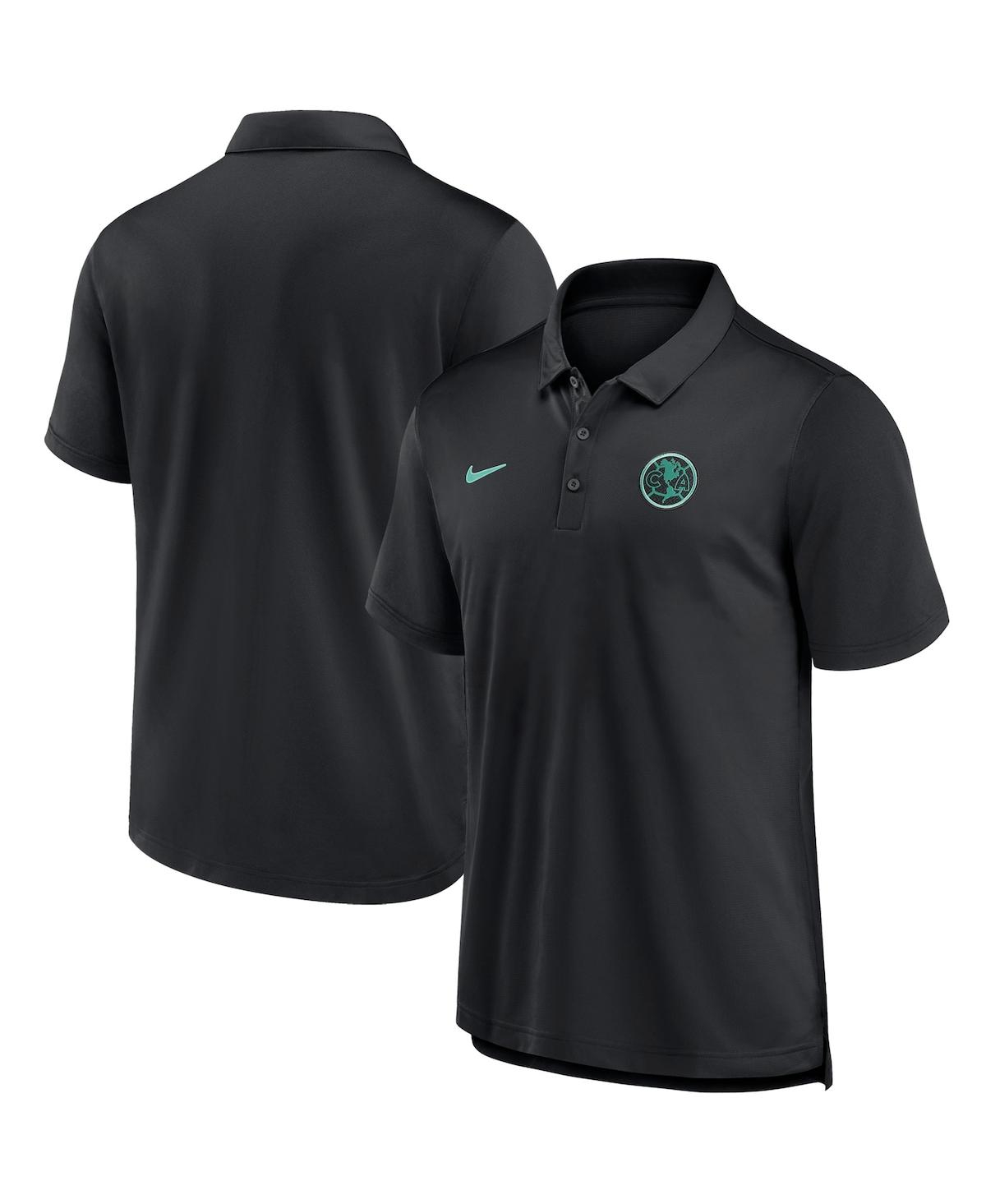 NIKE MEN'S NIKE BLACK CLUB AMERICA SLIM 2.0 POLO